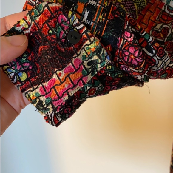 ZARA PATCHWORK DRESS - Picture 7 of 10